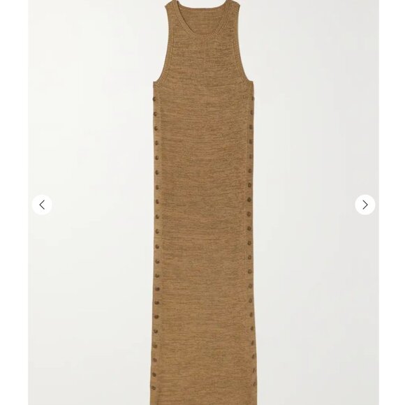 PETAR PETROV Fitted Silk Midi Dress - Picture 4 of 9